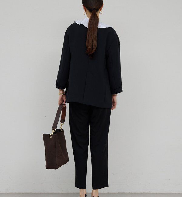  「ライトジャージーテーパードパンツ」|チノ|