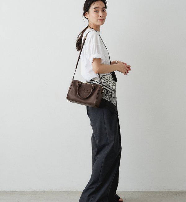  「《composition》レザー2WAYミニボストンバッグ」|ボストンバッグ|
