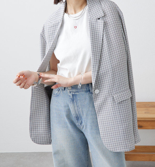  「テレコスリーブレスT」|キャミソール|