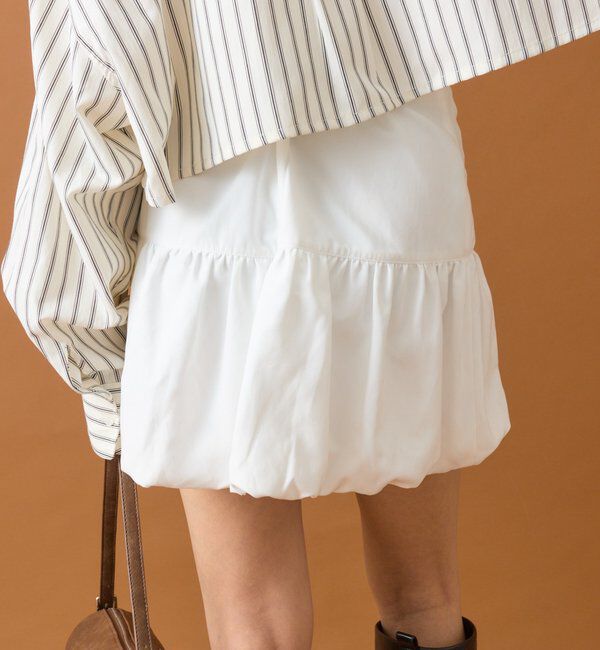  「切り替えバルーンスカート」|スカート|