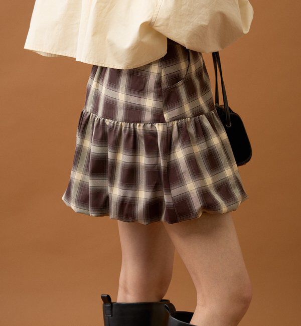  「切り替えバルーンスカート」|スカート|