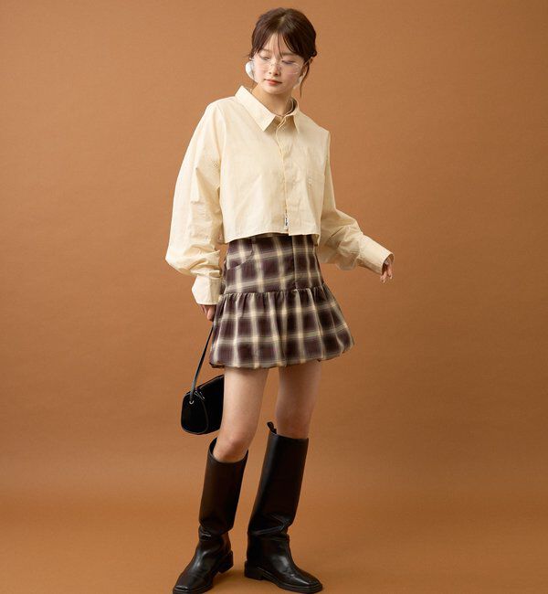  「切り替えバルーンスカート」|スカート|