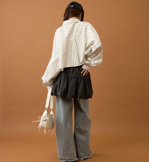  「切り替えバルーンスカート」|スカート|