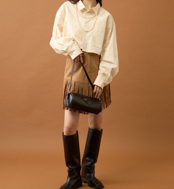  「ストライプショートシャツ」|シャツ・ブラウス|