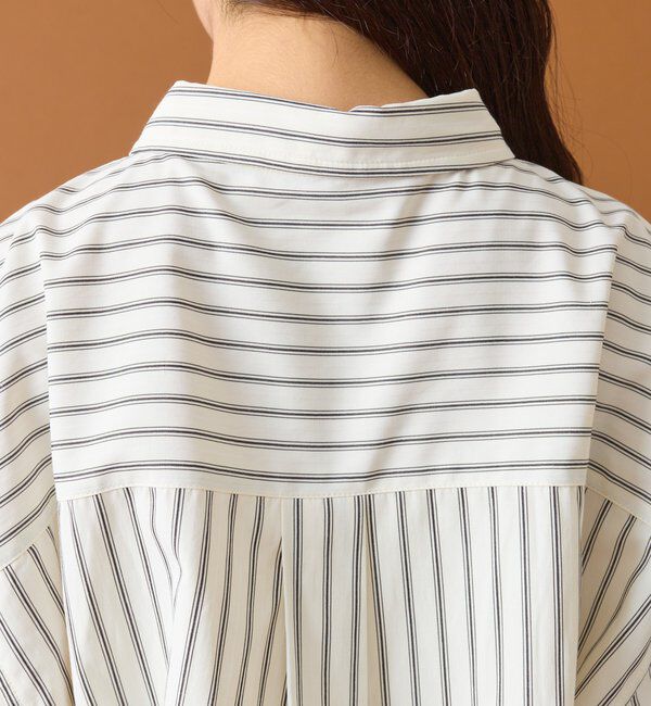  「ストライプショートシャツ」|シャツ・ブラウス|