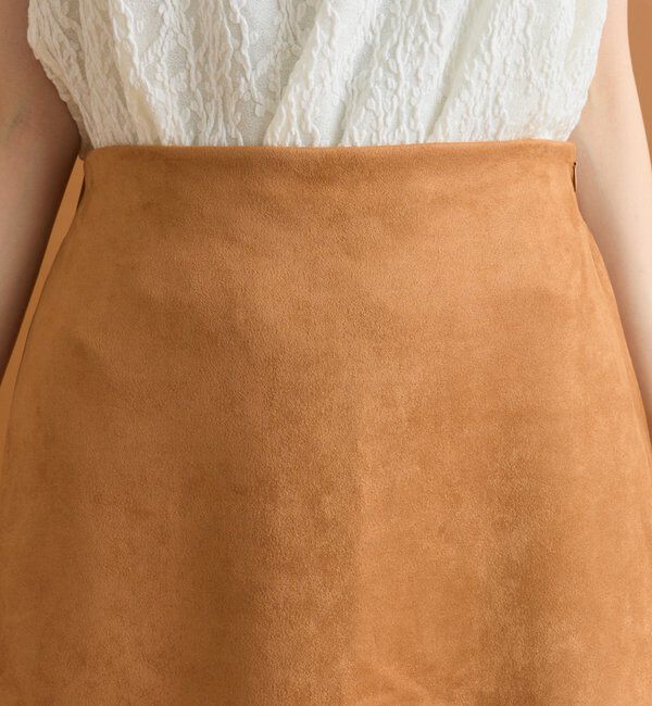  「フェイクスウェードミニスカパン」|スカート|