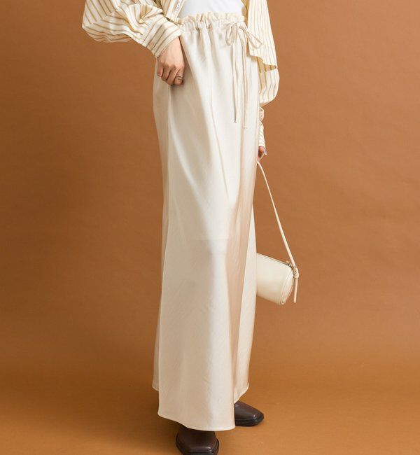  「サテンマーメイドスカート」|スカート|