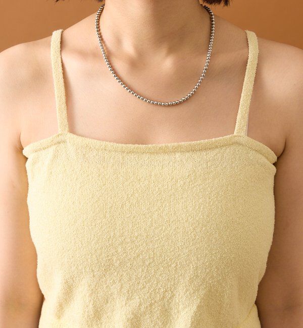  「ブークレ裾レースカーデセット」|カーディガン|