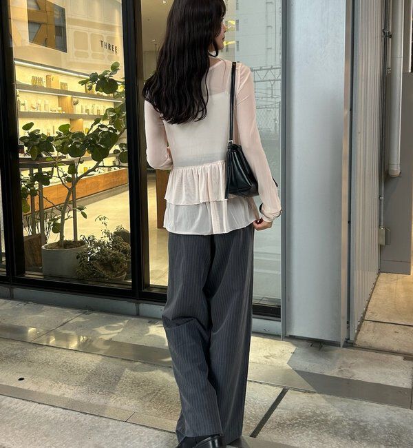  「ドットティアードプルオーバー」|Tシャツ・カットソー|