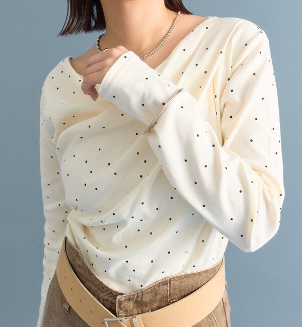  「オフショルロンT」|Tシャツ・カットソー|