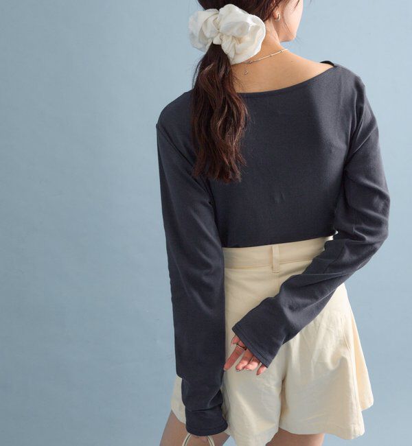  「オフショルロンT」|Tシャツ・カットソー|