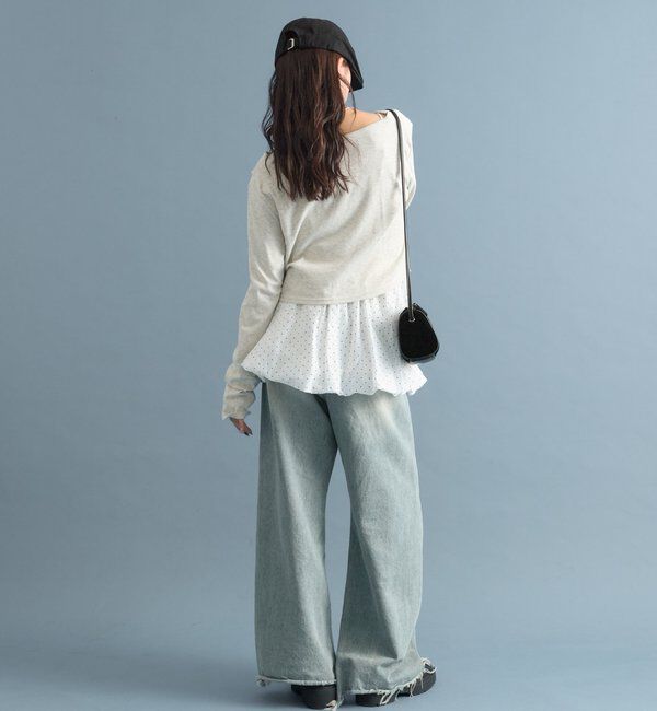  「オフショルロンT」|Tシャツ・カットソー|