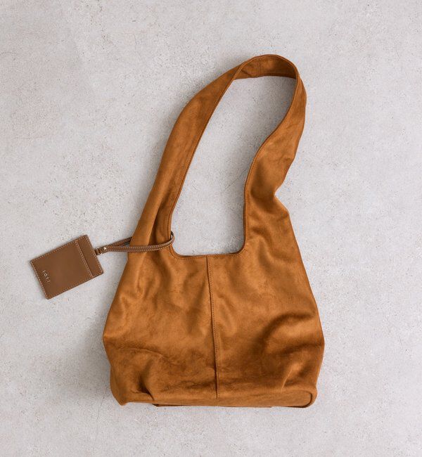  「loti ポーチ付きスウェードトート」|トートバッグ|