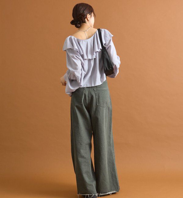  「ラッフルボレロブラウス」|シャツ・ブラウス|