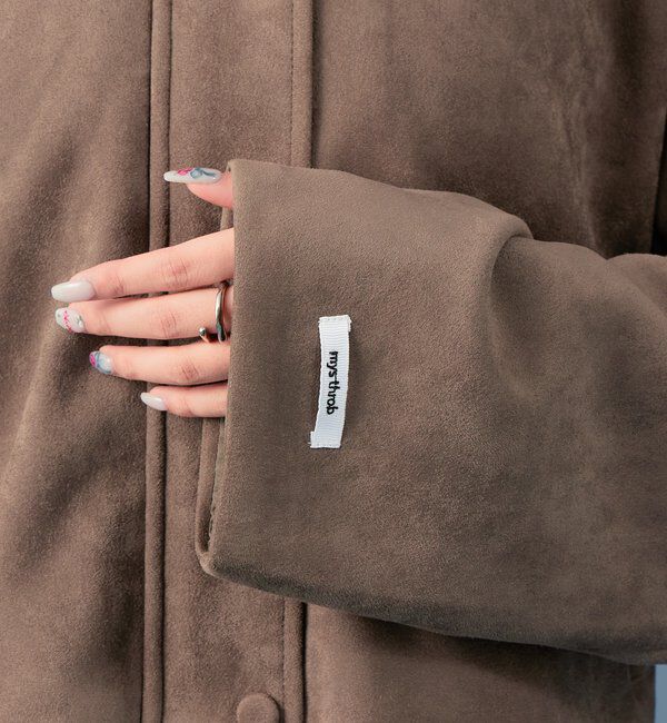  「フェイクスウェードショートブルゾン」|その他|