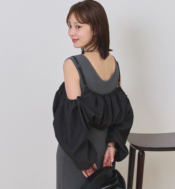  「【@sktnnm企画】ホイップブラウスセットワンピース」|ワンピース|