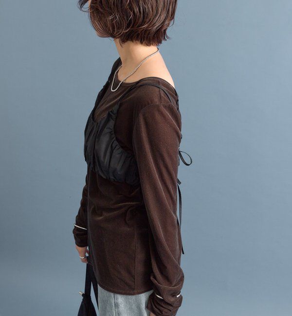  「ギャザービスチェ SETトップス」|Tシャツ・カットソー|