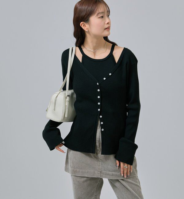  「アメスリニットカーデSET」|カーディガン|