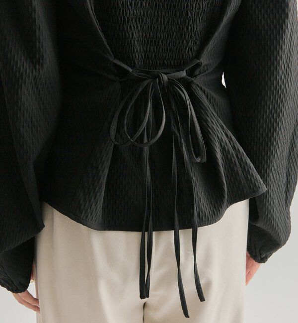  「長袖パフビスチェブラウス」|シャツ・ブラウス|