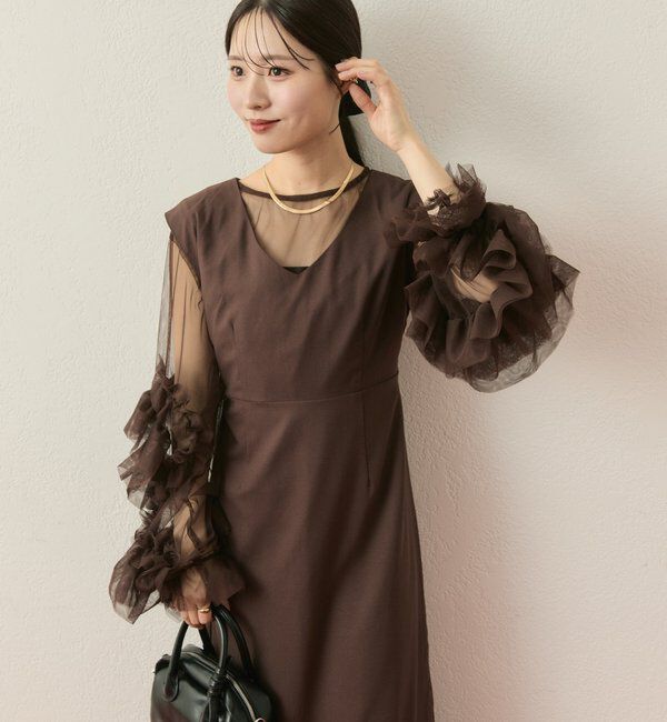  「【@____ri__125企画】ティアードフリルドレスSET」|ワンピース|