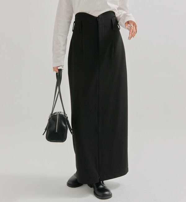  「WAVEフロントZIPスカート」|スカート|