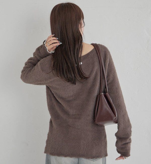  「シャギーリブカーディガン」|Tシャツ・カットソー|