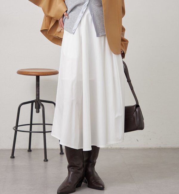  「フレアミドルスカート」|スカート|