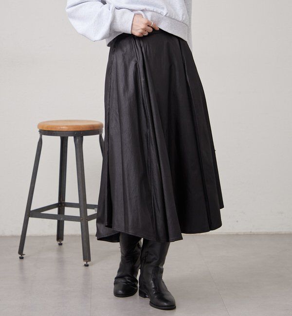  「フレアミドルスカート」|スカート|