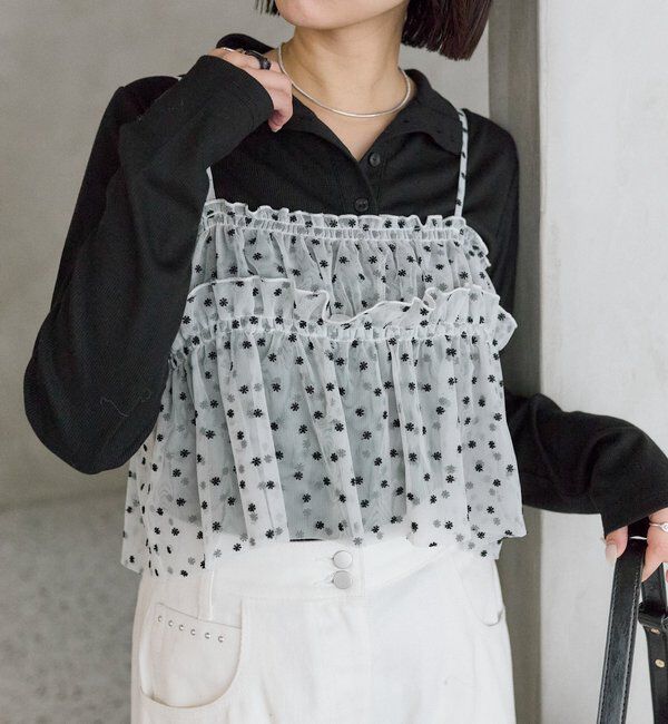  「フラワーチュールビスチェ」|シャツ・ブラウス|