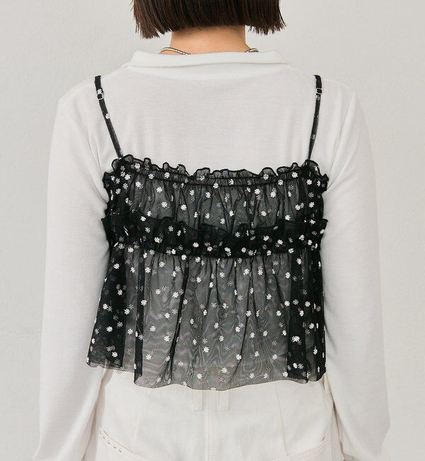  「フラワーチュールビスチェ」|シャツ・ブラウス|