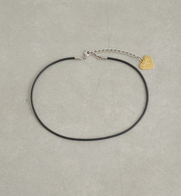  「【Lara】レザーチェーンチョーカー」|リング|