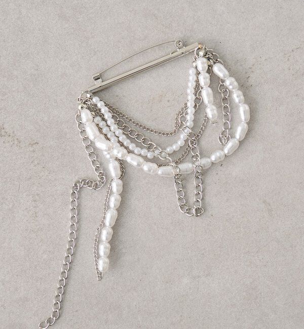  「パールチャームブローチ」|ブローチ・コサージュ|