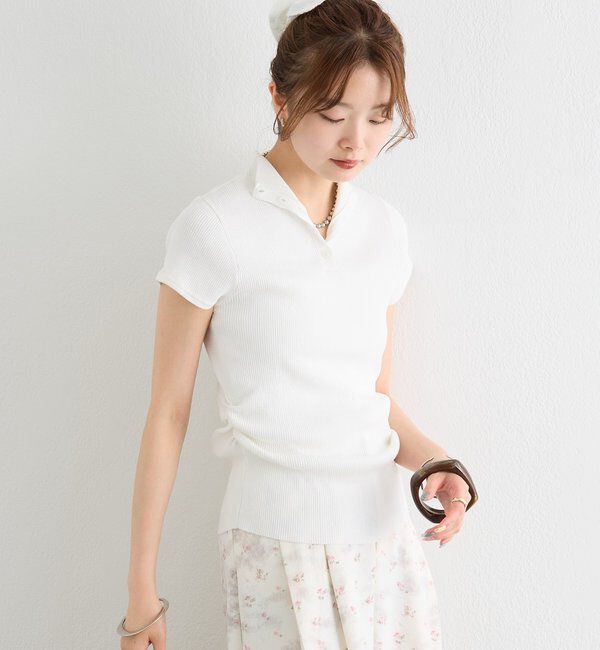  「ハイネックフレンチリブニット」|ニット・セーター|