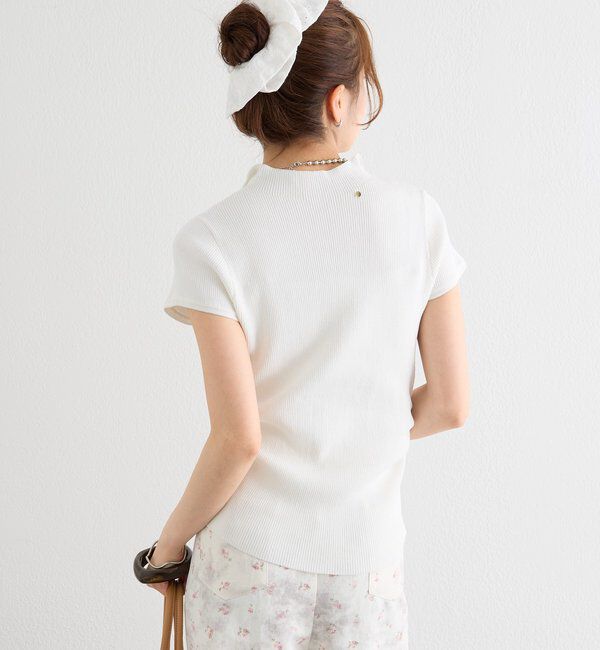  「ハイネックフレンチリブニット」|ニット・セーター|