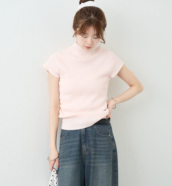  「ハイネックフレンチリブニット」|ニット・セーター|