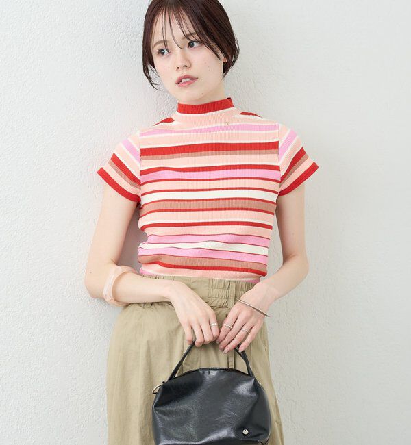  「ハイネックフレンチリブニット」|ニット・セーター|