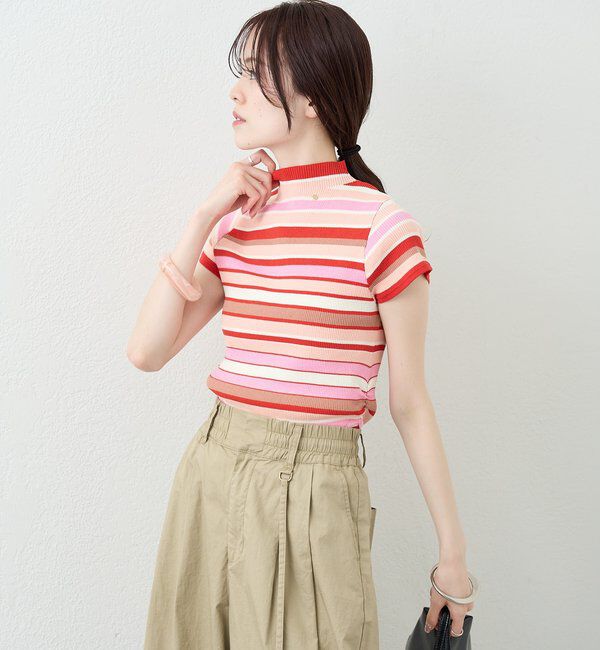  「ハイネックフレンチリブニット」|ニット・セーター|