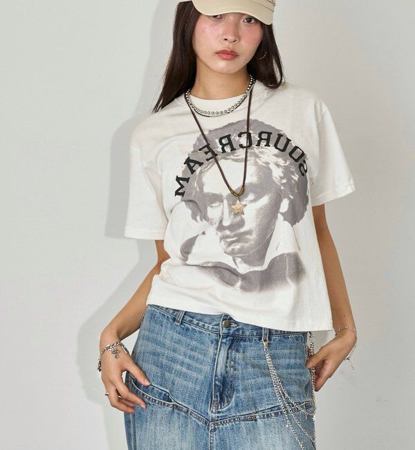  「【Sourcream】偉人TEE」|Tシャツ・カットソー|