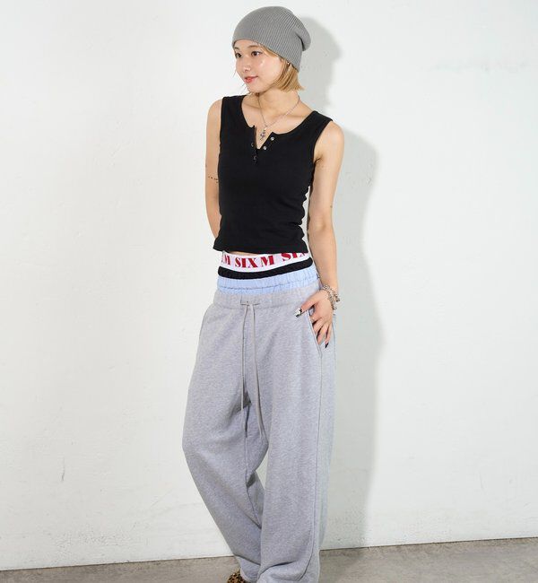  「リングドットタンクトップ」|キャミソール|