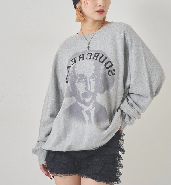  「【Sourcream】偉人スウェット」|Tシャツ・カットソー|