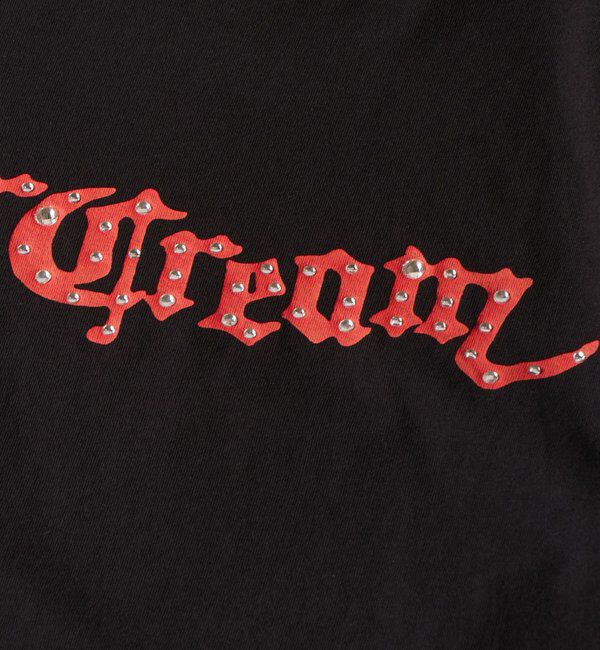  「【Sourcream】ラインストーンTシャツ」|Tシャツ・カットソー|