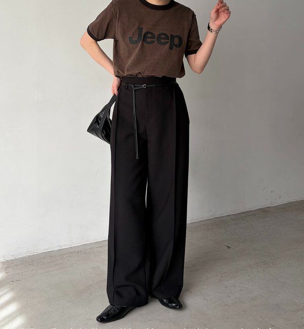  「〈GOOD ROCK SPEED〉JEEPリンガーTシャツ」|Tシャツ・カットソー|