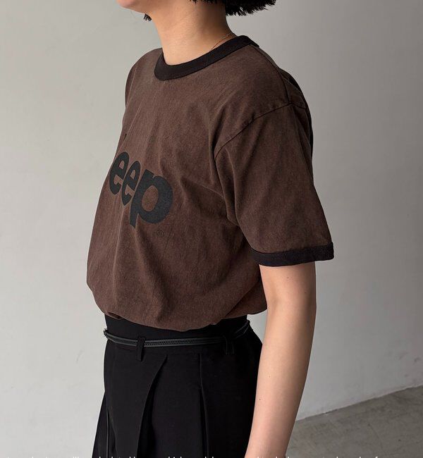  「〈GOOD ROCK SPEED〉JEEPリンガーTシャツ」|Tシャツ・カットソー|