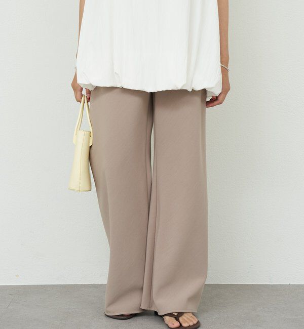  「ダブルクロスワイドパンツ」|チノ|