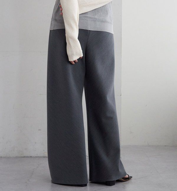  「ダブルクロスワイドパンツ」|チノ|