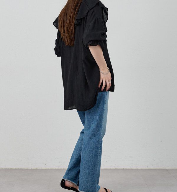  「フリルカラーブラウス」|シャツ・ブラウス|