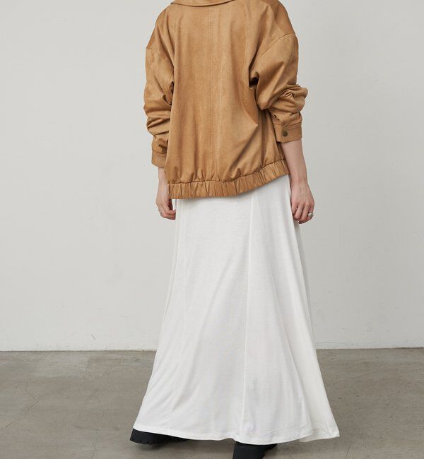  「フェイクスウェードブルゾン」|ブルゾン・スタジャン|