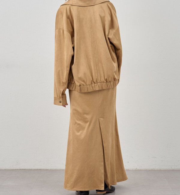  「フェイクスウェードブルゾン」|ブルゾン・スタジャン|