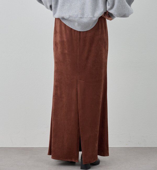  「フェイクスウェードスカート」|スカート|