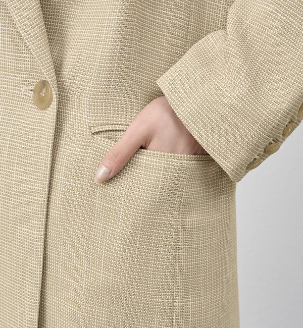  「《名品ジャケット》からみ織りジャケット」|テーラードジャケット|